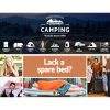 Self Inflating Mattress Camping Sleeping Mat Air Bed Pad Double Coffee 10CM Thick