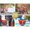 Hammock Swing Chair with Cushion – Multi-colour
