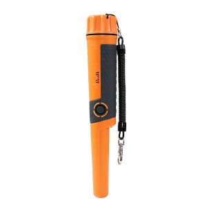Metal Detector 40MM Sensitive Handheld Pinpointer Waterproof Automatic Hunter Orange