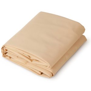 Waterproof Shade Sail 2x4m Rectangle Sand 95% Shade Cloth