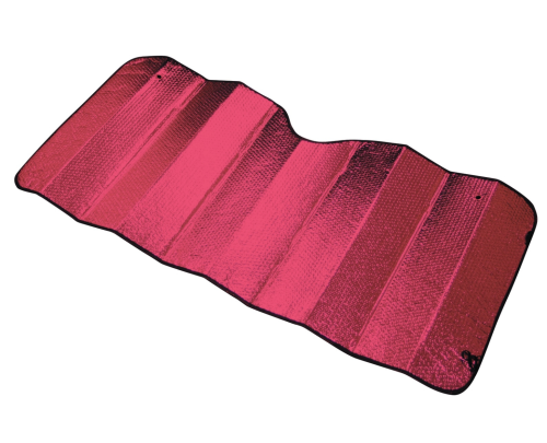 Reflective Sun Shade – Large [150cm x 70cm] – RED