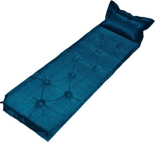Trailblazer 9-Points Self-Inflatable Polyester Air Mattress With Pillow – NAVY