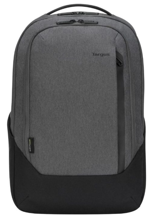 TARGUS 15.6′ Cypress EcoSmart Large Backpack Laptop Notebook Tablet – Up to 15.6′, Made with 26 Recycled Water Bottles – Grey 20L