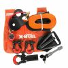 Winch Recovery Kit 11PCS 4WD 4×4 Pack Off Road Snatch Strap Essential