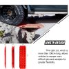 X-BULL 2 Pairs Recovery tracks Sand Mud Snow 4WD / 4×4 ATV Offroad Stronger Gen 3.0 – Red