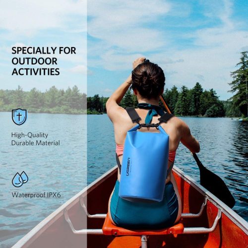 Floating Waterproof Dry Bag for Cycling/Biking/Swimming/Rafting/Water Sport – Blue