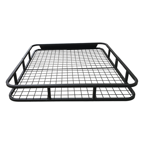 Universal Roof Rack Basket – Car Luggage Carrier Steel Cage Vehicle Cargo