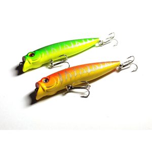 2X 9.5cm Popper Poppers Fishing Lure Lures Surface Tackle Saltwater