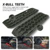 X-BULL Recovery tracks kit Boards 4WD strap mounting 4×4 Sand Snow Car qrange GEN3.0 6pcs OLIVE