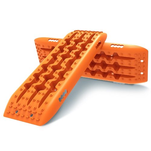X-BULL KIT1 Recovery track Board Traction Sand trucks strap mounting 4×4 Sand Snow Car ORANGE