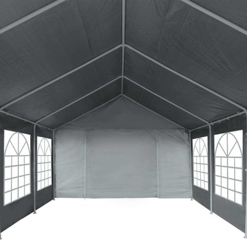 Party Tent PE 4×8 m Grey