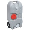 Wheeled Water Tank for Camping 40 L Grey