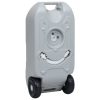 Wheeled Water Tank for Camping 40 L Grey
