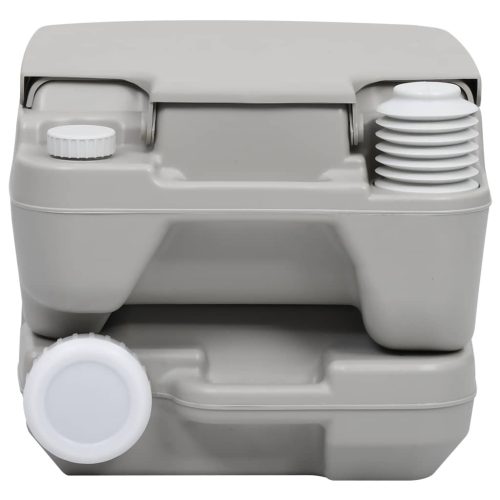 Portable Camping Toilet Grey 10+10 L
