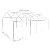 White Party Tent 12 x 6 m