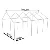 Steel Frame for Party Tent 10×5 m