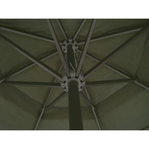 Parasol Samos 500 cm. Aluminium Green