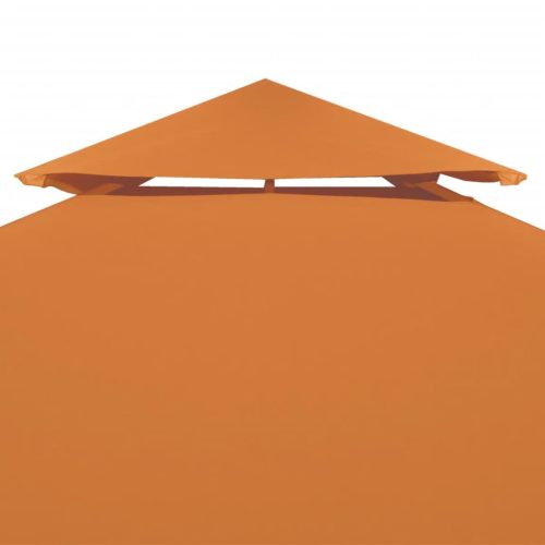 Water-proof Gazebo Cover Canopy 310 g/m² Orange 3 x 3 m