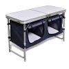 Foldable Camping Cupboard with Aluminium Frame