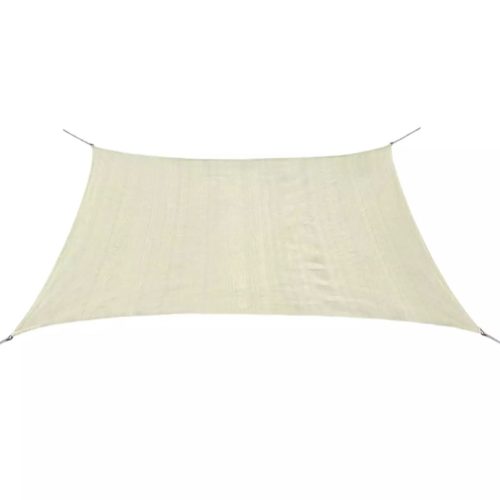 Sunshade Sail HDPE Square 3.6×3.6 m Cream