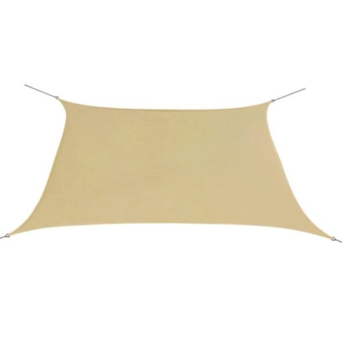 Sunshade Sail Oxford Fabric Square 3.6×3.6 m Beige