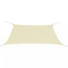 Sunshade Sail Oxford Fabric Rectangular 2×4 m Cream