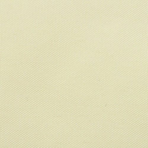 Sunshade Sail Oxford Fabric Rectangular 4×6 m Cream