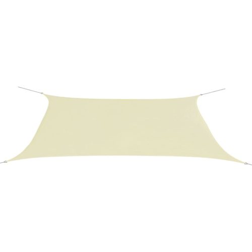Sunshade Sail Oxford Fabric Rectangular 4×6 m Cream
