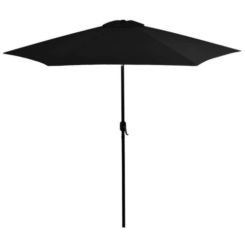 Outdoor Parasol with Metal Pole 300 cm Anthracite
