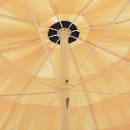 Beach Umbrella Natural 240 cm Hawaii Style