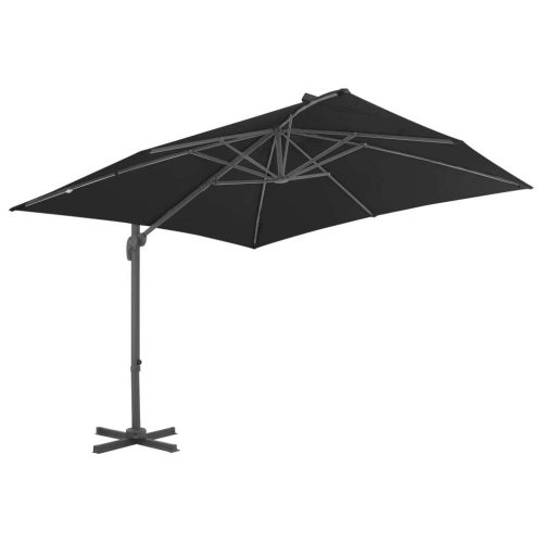 Cantilever Umbrella with Aluminium Pole 300×300 cm Anthracite