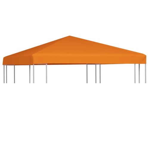 Gazebo Top Cover 310 g/m² 3×3 m Orange