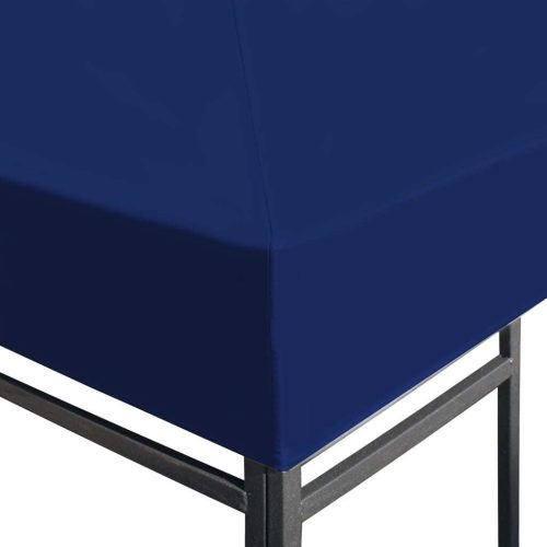 Gazebo Top Cover 310 g/m² 3×3 m Blue
