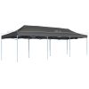 Folding Pop-up Party Tent 3×9 m Anthracite