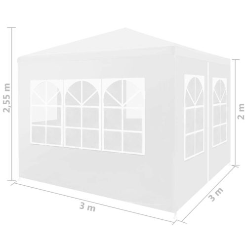 Party Tent 3×3 m White