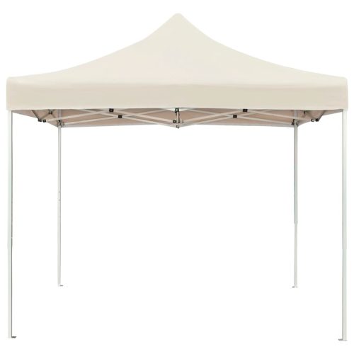 Professional Folding Party Tent Aluminium 3×3 m Cream