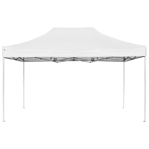 Professional Folding Party Tent Aluminium 4.5×3 m White