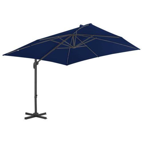 Cantilever Umbrella with Aluminium Pole 3×3 m Azure Blue