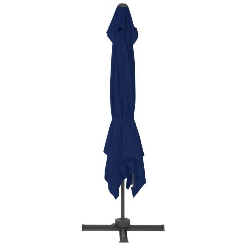 Cantilever Umbrella with Aluminium Pole 3×3 m Azure Blue