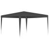 Professional Party Tent 4×4 m Anthracite 90 g/m²