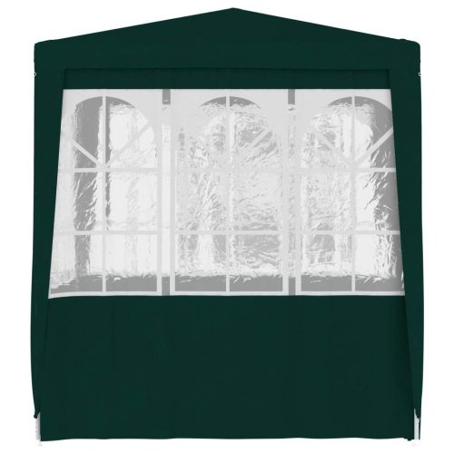 Professional Party Tent with Side Walls 2×2 m Green 90 g/m²