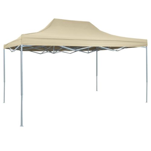 Professional Folding Party Tent 3×4 m Steel Cream
