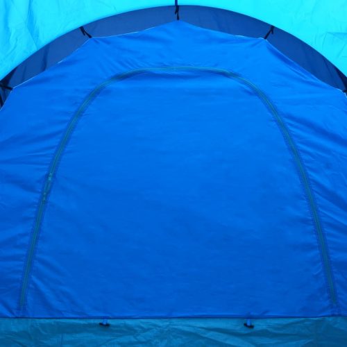 Camping Tent Fabric 9 Persons Dark Blue and Blue