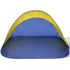 Beach Tent Outdoor Foldable Water Proof Sun Shade Yellow