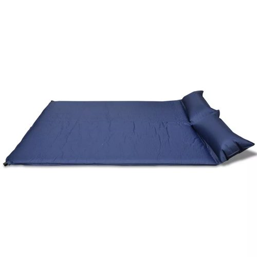 Blue Self-inflating Sleeping Mat 190 x 130 x 5 cm (Double)