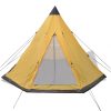 4-person Tent Yellow