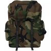 Army-Style Backpack 65 L Camouflage