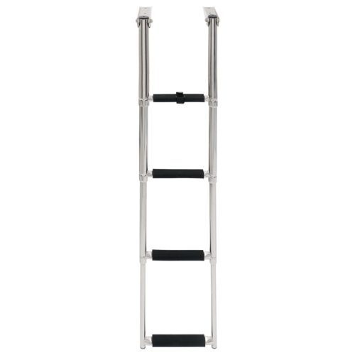 Folding Boarding Ladder 4-step Stainless Steel