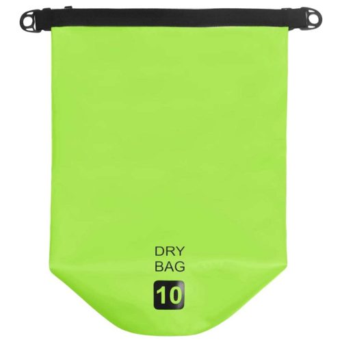 vidaXL Dry Bag Green 10 L PVC
