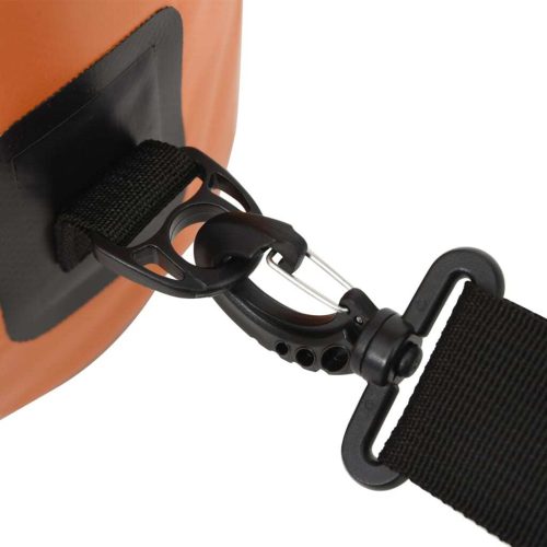 vidaXL Dry Bag with Zipper Orange 30 L PVC
